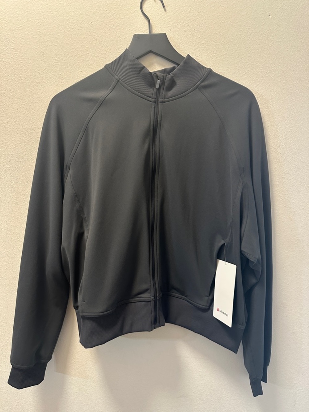 LULULEMON WONDER TRAIN track jacket *twill GGRE 12